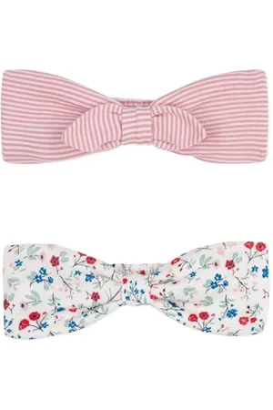 Petit Bateau Baby Mädchen A0CEH Stirnband, , 6-12 Monate (2er Pack)