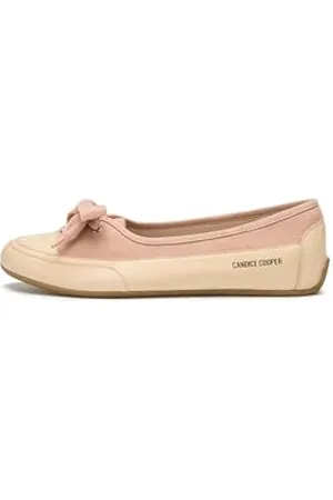Candice Cooper Damen Candy Bow Ballerinas, Ecru-Ancient Rose, 34 EU