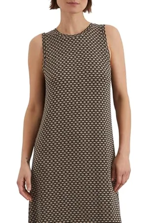 Marc O’ Polo Marc OߴPolo Damen Jerseykleid mit Stretch-Anteil Relaxed Fit, (Multi), M