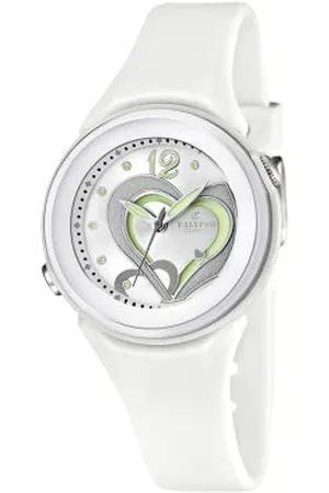 Festina Calypso Mdchen Analog Quarz Uhr mit Silikon Armband K5576/1