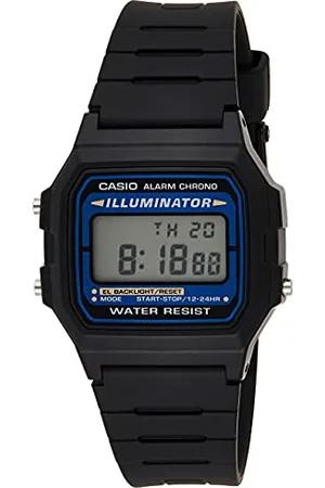 Casio HerrenArmbanduhr Digital Quarz Harz F-105W-1AWYEF