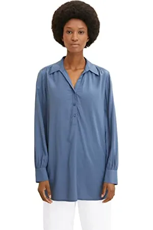TOM TAILOR Damen Longstyle Bluse 1032574, , 32