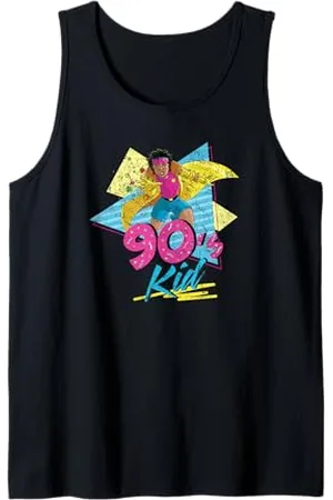 Marvel X-Men Jubilee 90s Kid Neon Retro Tank Top