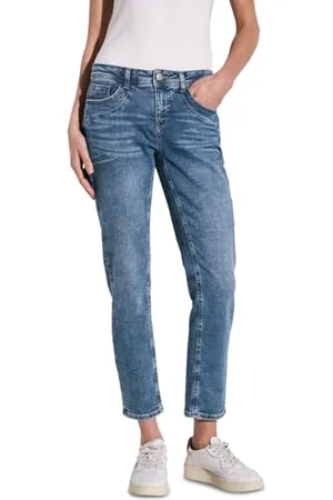 Street one Damen A378892 Boyfriend Jeans, , 33W x 28L