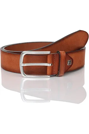 Lindenmann Herren Gürtel Echt Leder 1090091.022 1090091, Gr. 90