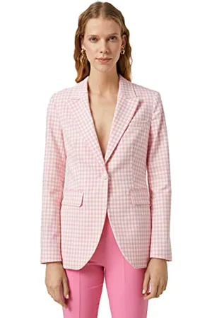 Koton Damen Pocket Detail One Button Blazer, , 40 EU