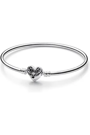 PANDORA Armband Moments 592593C01-21 Herz, 10 centimètres, Silber, Kein Edelstein
