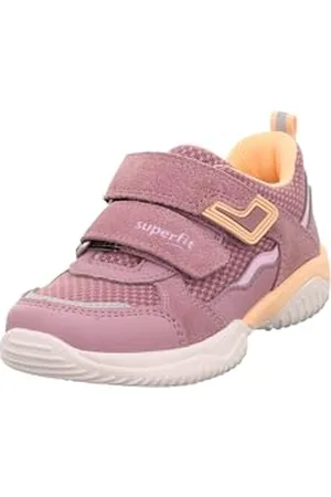Superfit Storm Sneaker, Lila/Orange 8500, 28 EU