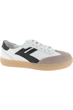 Andrea Conti Damen Low Top Freya Sneaker, weiß/schwarz/Light Gum, 37 EU