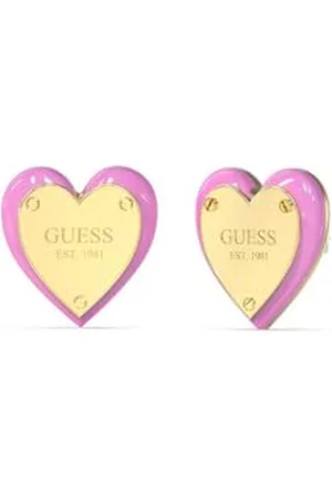 Guess Damen-Ohrringe JUBE04207JWYGPKT-U Edelstahl, Edelstahl