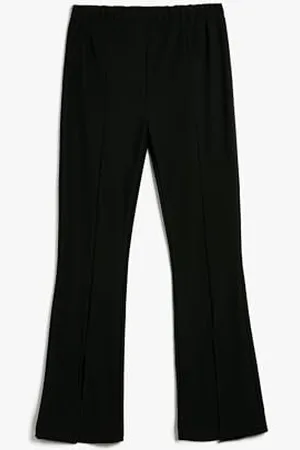 Koton Women High Rise Flare Leggings