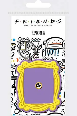 Friends Gummi-Schlüsselanhänger, , 4,5 x 6 cm, , 4.5 x 6cm, Modern