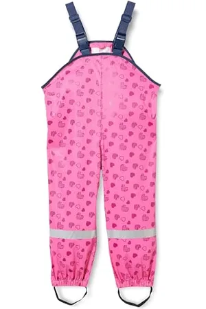 Playshoes Matschhose Regenlatzhose Ungefüttert Unisex Kinder Wind- und wasserdichte Regenhose Regenbekleidung, , 98