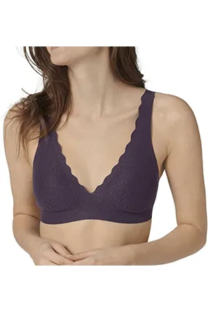 Sloggi Damen ZERO Feel Lace Bralette Bustier, , XS