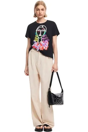 Desigual Damen Ts_misuri T-Shirt, , Small