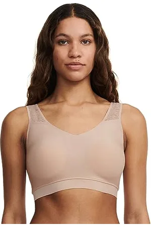 Chantelle Softstretch Unsichtbare V-Ausschnitt Gepolsterte Nahtloser Bh Xs-Xxl - Ultra-Komfort - Universal Fit Comfort - Nahtloses Design - Ultra-Stretch - Schnell Trocknend - Spitzenrücken