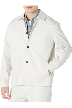 Amazon Herren Einsatzjacke Aus Stretchbaumwolle In Lockerer Passform, , XS