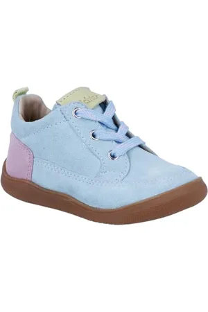 Richter Kinderschuhe Baby-Mädchen Samy Barfußschuhe, Turquoise/Cameo/lemo, 24 EU