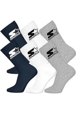 Starter Unisex 6-Pack Crew Socks, , 35