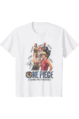 Onepiece Kinder Straw Hat Pirate T-Shirt