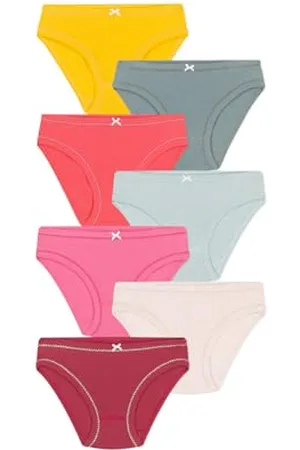 Petit Bateau Mädchen A0D2Z Höschen, , 4 Jahre (7er Pack)