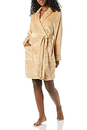 Amazon Damen Mittellanger Bademantel Plüsch (Erhältlich in Übergröße), , XL