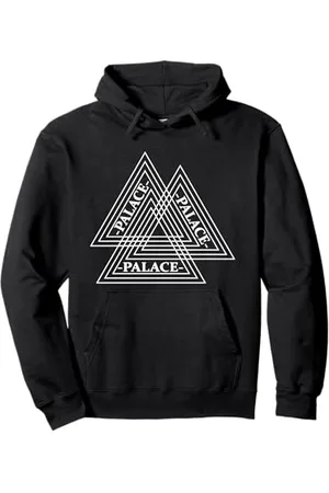 PALACE Triangle Designer Black Edition Pullover Hoodie