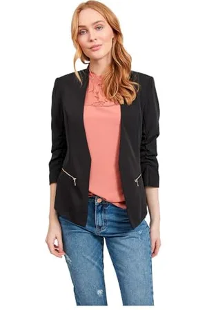 VILA Damen Vijoy 3/4 - Noos Blazer, , 38 EU