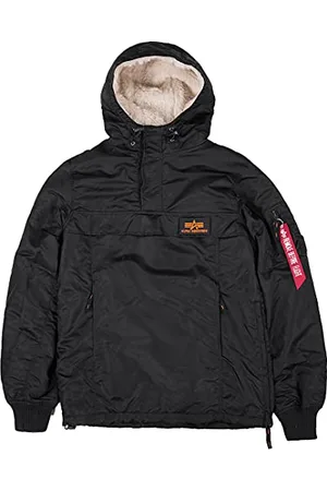 Alpha Industries Herren HPO Anorak, Black, 2 XL
