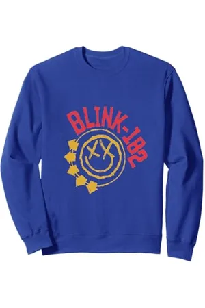 Blink Offizielles gelbes Smiley-Logo Sweatshirt