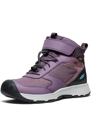 Keen Unisex Kinder Skua Mid Waterproof Wanderstiefel, Black Plum/Plum Perfect