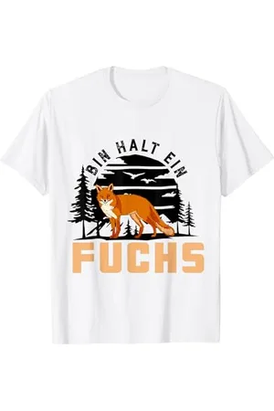 witzige und lustige Sprüche Ich Bin Halt Ein Fuchs Spruch Geschenk Fuch-Fans Rothaarige T-Shirt
