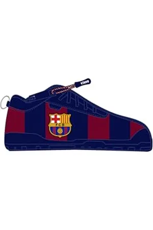 Safta F.C. Barcelona Federmäppchen für Schulschuhe, Federmäppchen für Kinder, ideal für Kinder im Schulalter, bequem und vielseitig, Qualität und Widerstandsfähigkeit, 24 x 2 x 10 cm