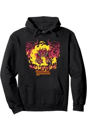 Dungeons & Dragons Flaming Red Dragon Pullover Hoodie