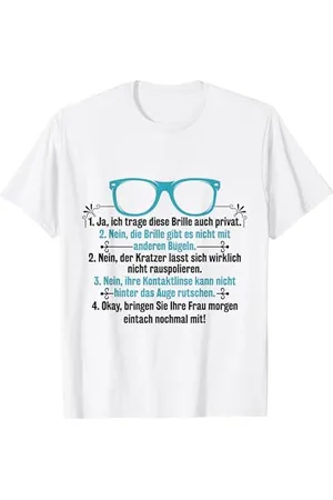 witzige und lustige Sprüche Augenoptiker Spruch Geschenk Brillenverkäufer Lustiger Spruc T-Shirt