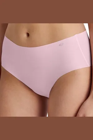 Calida Natural Skin Seamless-Midi-Slip Damen, nahtlos, temperaturausgleichend und schnelltrocknend