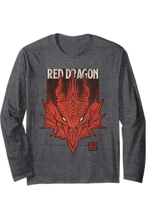 Dungeons & Dragons 50th Vintage Red Dragon Langarmshirt