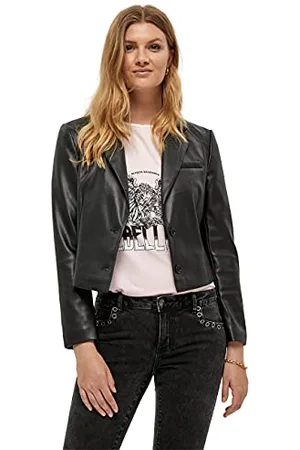 DESIRES Damen Hudsyn Pu Blazer, , 38