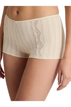 Calida Etude Toujours Panty Damen, aus hochwertiger Supima-Baumwolle, mit feinem Nadelzug, High-Waist