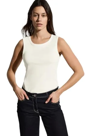 CECIL Damen B322920 Basic Top mit RIPP-Struktur, , L