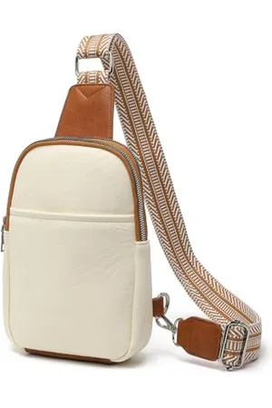 MISS LULÙ Damen LB2356 BG/BN Bauchtasche