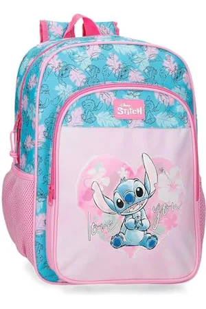 Disney Joumma Heart Stitch Schulrucksack, , 30 x 40 x 13 cm, Polyester, 15,6 l, , Talla única, Schulrucksack