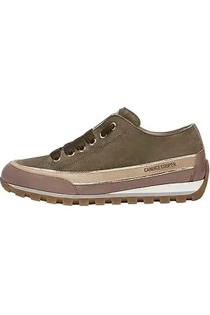Candice Cooper Damen Janis Strip Chic Oxford-Schuh, Grün (Army Green), 42 EU