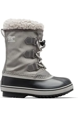 sorel Yoot Pac Nylon WP wasserdichte Schneestiefel, Quarry/Dove 2024, 35 EU
