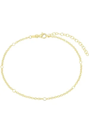 Amor Fußkette 925 Sterling Silber Damen Sommerschmuck, 22+5 cm, Kommt in Schmuck Geschenk Box