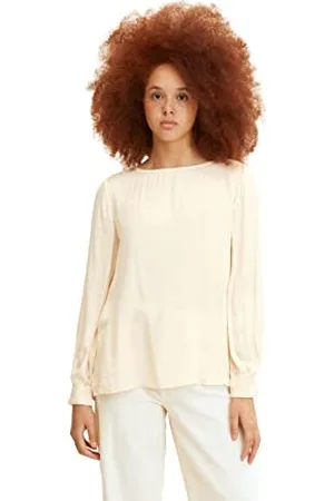 TOM TAILOR Damen Satin Bluse 1032856, , 36