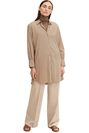 TOM TAILOR Damen Bluse Longstyle 1032857, , 46