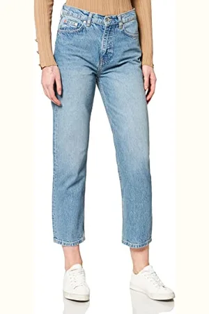 İpekyol Womens Ankle Length High Rise Straight fit Pants Jeans, , 36