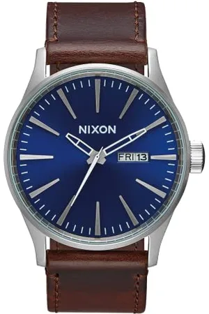 Nixon Armbanduhr Sentry Leder