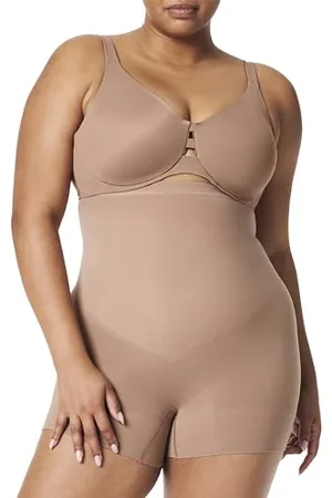 Spanx Damen Power High-Waisted Shorty Oberschenkel-Shapewear, , XL
